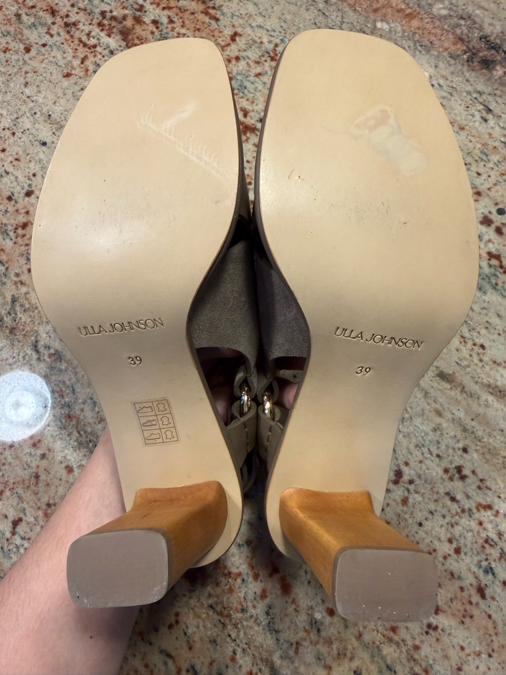 Ulla Johnson Filippa High Heel Sandal Women’s Size 39/US 8-8.5 Beige NEW READ - Picture 10 of 13